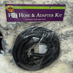 Halloween Fog Hose and Adapter Kit - Black, 20 ft Spirit halloween
